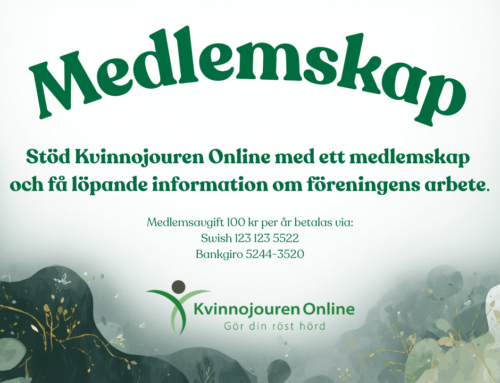 Bli medlem i Kvinnojouren Online