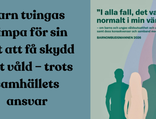 Barns rätt att få skydd mot våld